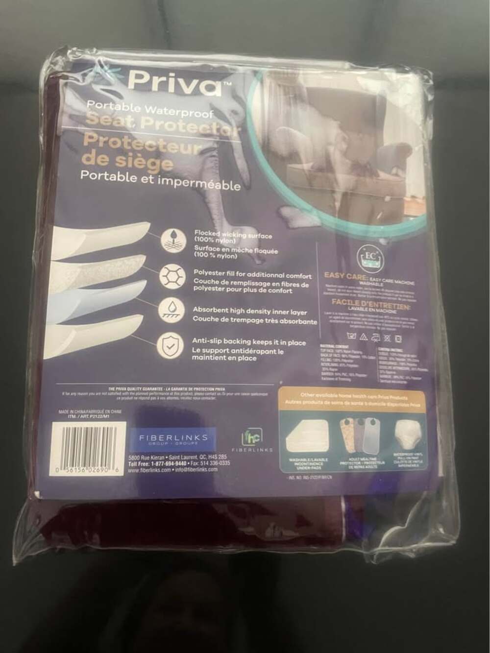 Priva Waterproof Seat Protector - Picture 3 of 3